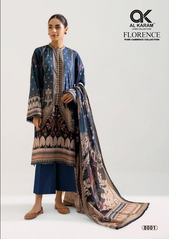 AL karam florence vol-8 designer salwar suit wholesaler in durg
